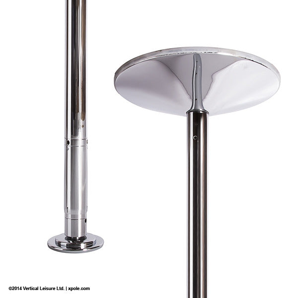 48mm Pink Silicone X-Pert X-Pole Dance Pole Kit - NEW 2014 NX MODEL